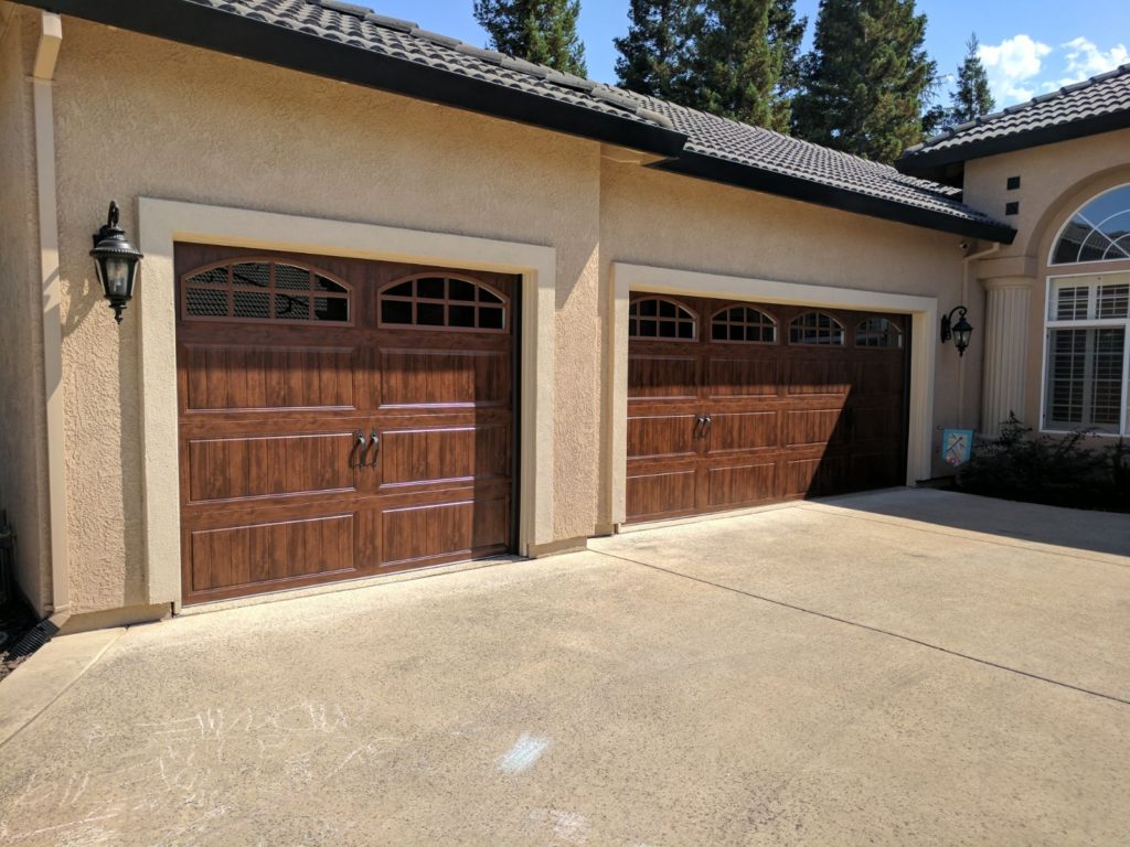 wood_double_car_garage_door_houston